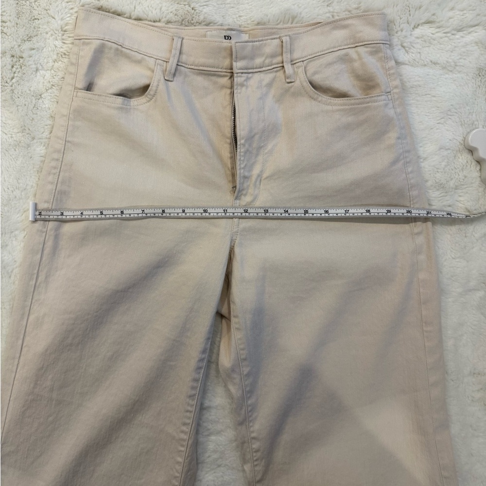 Banana Republic Minimalist High Rise Wide Leg Trousers Beige 28 - Picture 10 of 10